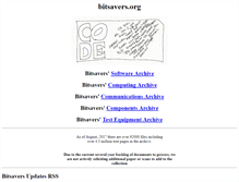 Tablet Screenshot of bitsavers.trailing-edge.com